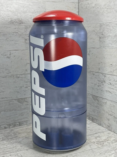 Pepsi Cola Coin Sorting Bank Electronic Machine Can Bottle Advertising 2005 12"