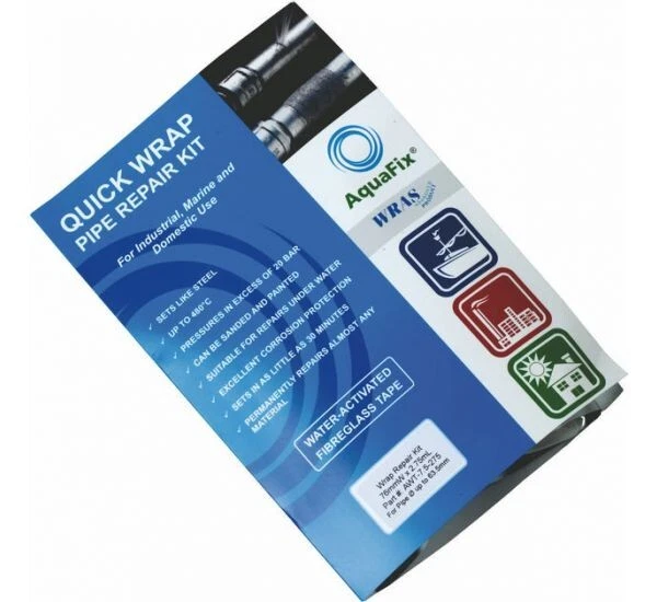 AQUAFIX QUICK WRAP Universal Pipe Repair Kit 50mm x 1.5 Metres