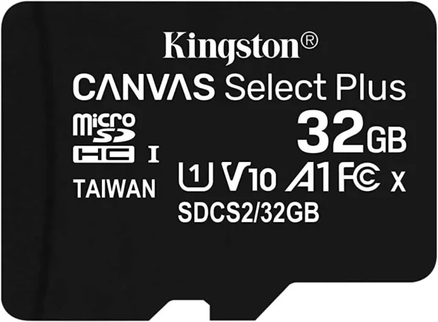 Memoria de teléfono Kingston Micro SD 32 GB 64 GB 128 GB 256 GB Clase 10 SDHC SDXC