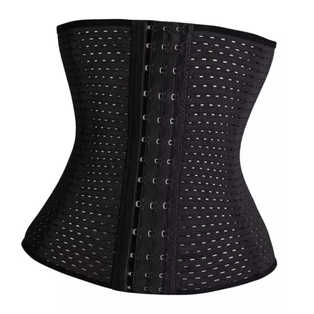 Respirant Taille Ventre Corset Ceinture Ceinture Corps Shaper Formateur 3