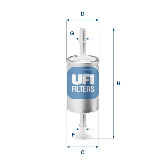 UFI Kraftstofffilter 31.740.03 für ALFA ROMEO  passend für FIAT