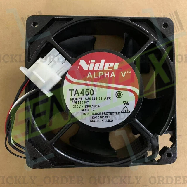 Original NIDEC TA450DC B35502-35 12038 12V 1.4A 12cm DELL Cooling Fan 4 Wires | Shopee Malaysia