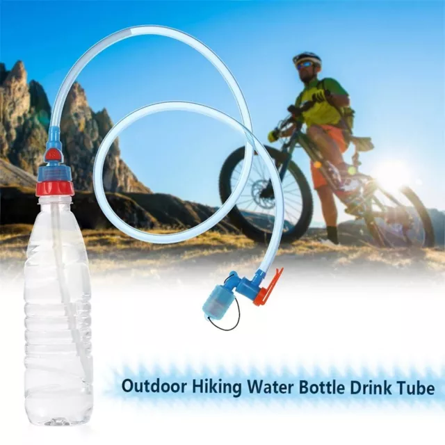 Drink Blue Water Bag Hose Replacement Hydration Bladder Tube  Backpack System