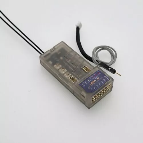 Lemon Rx 7 Channel Gen 2, GYRO/VARIO Telemetry Receiver. Voltage Probe-DSMX/DSM2