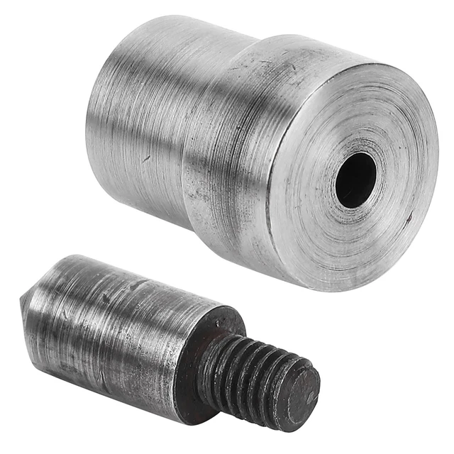 2pcs Cuir Artisanat Trou Perforé Ensemble 1.5mm à 16mm En Acier Poinçonnage