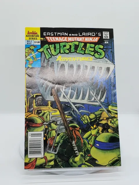 Teenage Mutant Ninja Turtles Adventures #2 Newsstand VF-