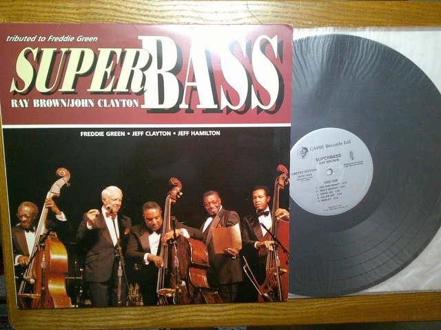RAY BROWN / John Clayton - Super Bass - CD - Live - Original