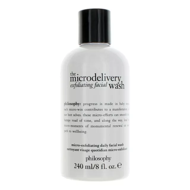 The Microdelivery Exfoliating Facial Wash by Philosophy 8oz Daily Facial Wash