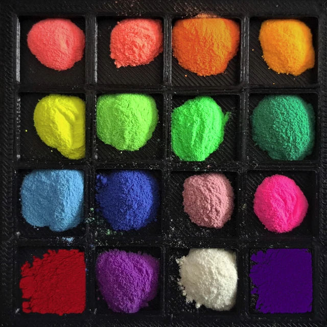 Pigment Jesmonite Fluo Rose 50g - Poudre Pour Résine, Béton, Créations