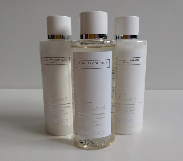 THE WHITE COMPANY 'Flowers' Shampoo, Conditioner & Hand & Body Lotion