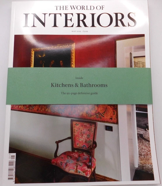WORLD OF INTERIORS magazine May 2025 Definitive Kitchen & Bathroom ...
