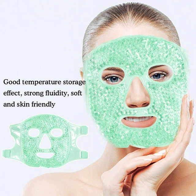 Gel face mask cold pack deals