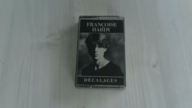 Cassette audio K7 tape FRANCOISE HARDY"decalages"frais port gratuit