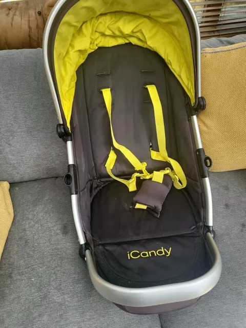 iCandy Peach / peach  Jogger Main Seat Unit Toucan