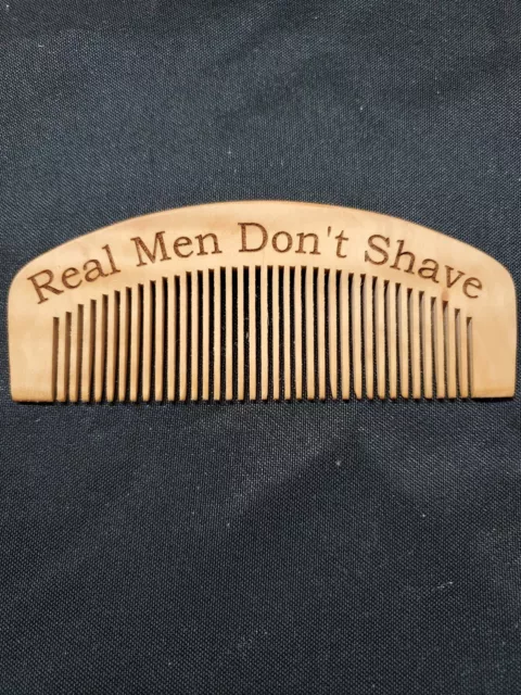 Handcrafted Wood Beard and Moustache Combs