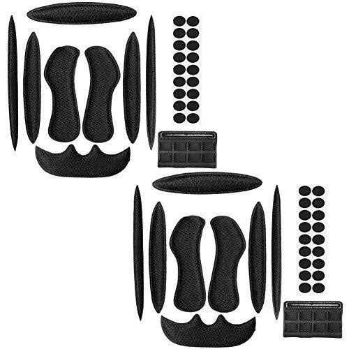 Ensemble de 2 Kits de Rembourrage de Casque, Casques de Cyclisme et Accessoires