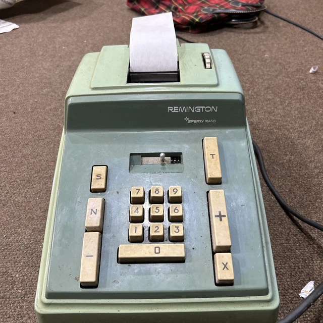 remington sperry rand Adding Machine Model 103