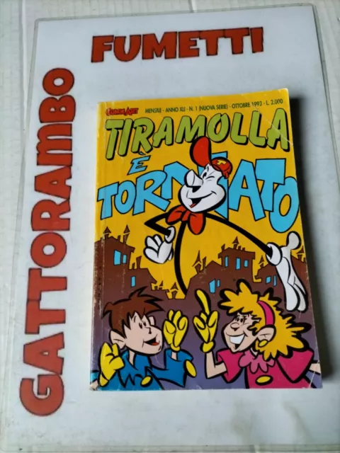 Tiramolla N.1 Anno 1993 ottobre  - Comic Art Buono+