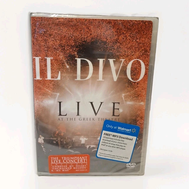 IL DIVO LIVE DVD Movie - 2006 Greek Theatre Classical Concert Live