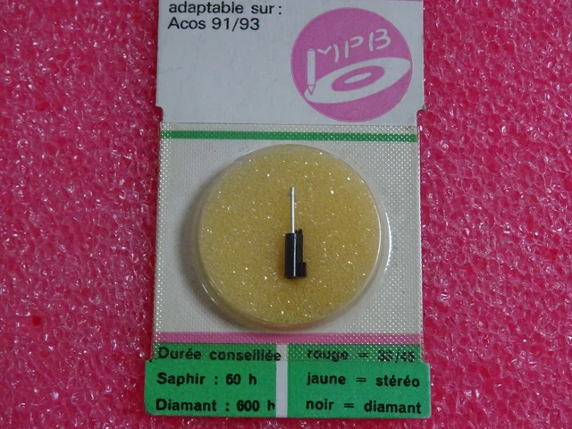 Diamant Saphir PHILIPS 3.306 PH 306 platine disque pickup Pointe de