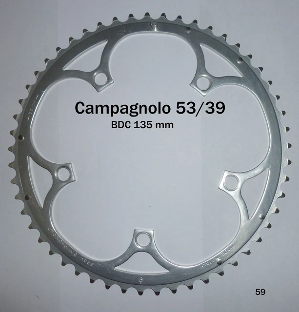 Plateau Campagnolo 28 Dents 151 BCD Pour Piste - Vintage, Peu Utilisé, Fabriqué En Italie