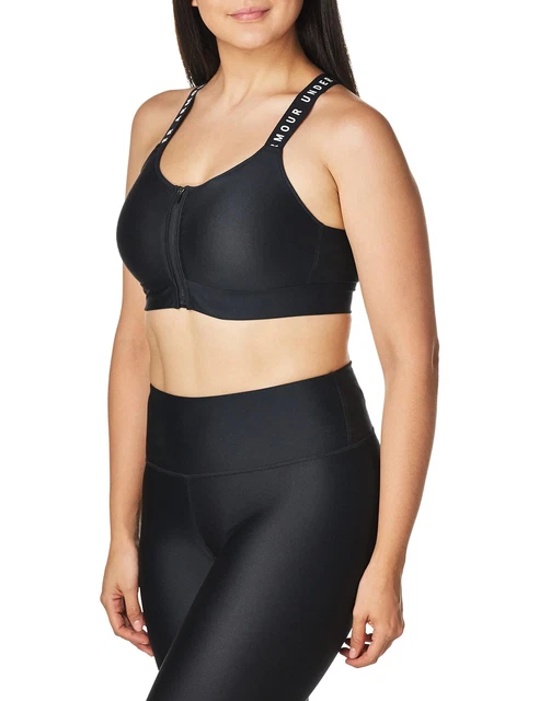 Under Armour Reggiseno Sportivo da Donna UA Infinity, con Cerniera Alta Sport B