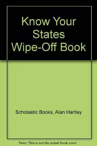 Know Your States Wipe-Off Book - Paperback By Scholastic Books - GOOD