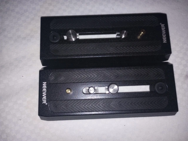 2pcs Quick Release Tripod Mounting Plate For Camera