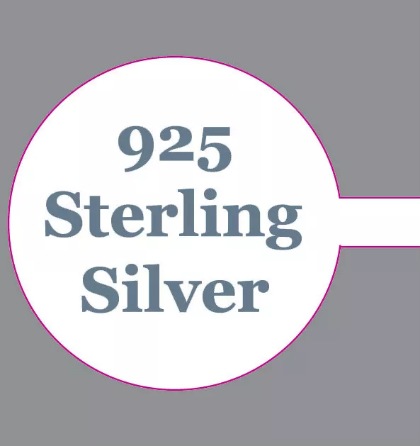 Jewellery Price Stickers Tags Labels Dumbells For Rings etc. Sterling Silver