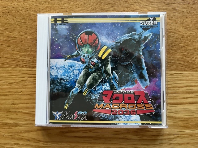 Macross Pc Engine ORIGINAL & AUTHENTIC Macross 2026 PC Engine Turbo Duo TurboGrafx Super ...