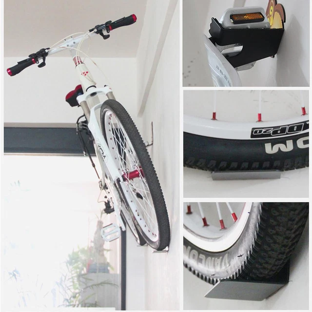 Hot Bike Hanger Rack Cycling Pedal Storage Hook Rack Holder Wall Mount For Garag