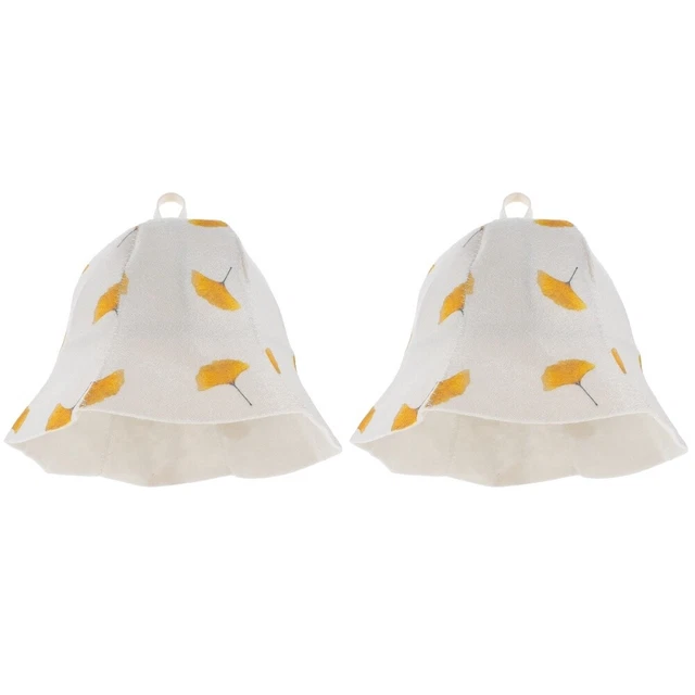 2x sicher Filz bequem Sauna Saunahut für Damen Dicker Saunahut Pro Sauna indoor