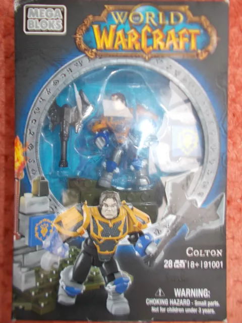 World Of Warcraft Colton Figure 91001 By Mega Bloks - Free Uk P&P