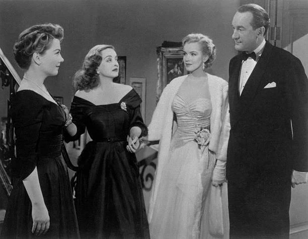 ANNE BETTE DAVIS Marilyn Monroe And George Sanders 1950 Actor Old