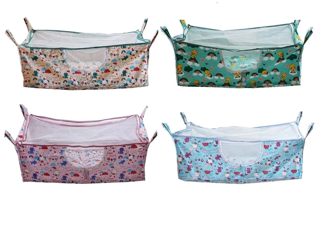 Four Units of Cot Type Cotton Hammocks with Soft Cotton Mattress & Mosquito Net