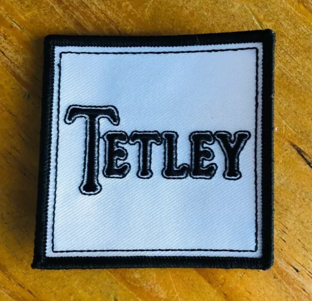 Tetley Patch 1980 Richmond Tigers VFL Jumper Sponsor Embroidered Sew-On GoTiges!