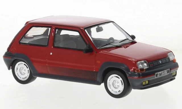 Renault 11 Turbo 1985 – Miniature OTTOMODEL Rouge – Échelle 1/18