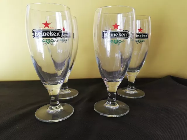 Heineken 1 Bicchiere Birra Calice Vetro No Boccale Bier