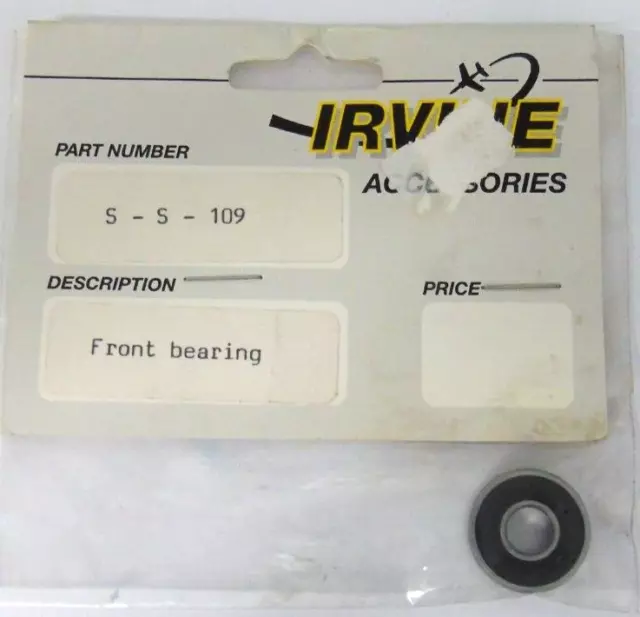 S-S-109 Irvine Engines Front Bearing 19x7x6 RC Spares Metal New in Packet UK