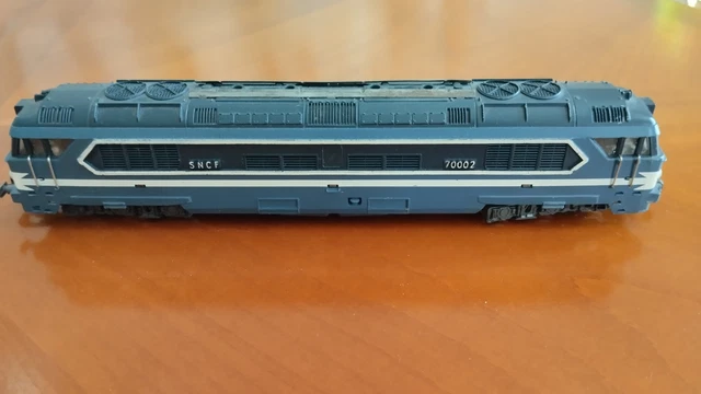 JOUEF HO locomotive DIESEL CC 70002 - SNCF en TBE