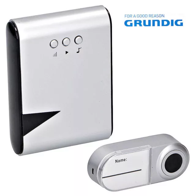 Campanello Porta Casa Wireless Senza Fili Grunding Ricevitore con 36 Melodie