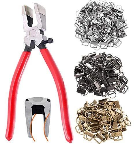 40PCS Key Fob Hardware Set, 39PCS 1 Inch Keychain Hardware with 1PCS Key Fob ...