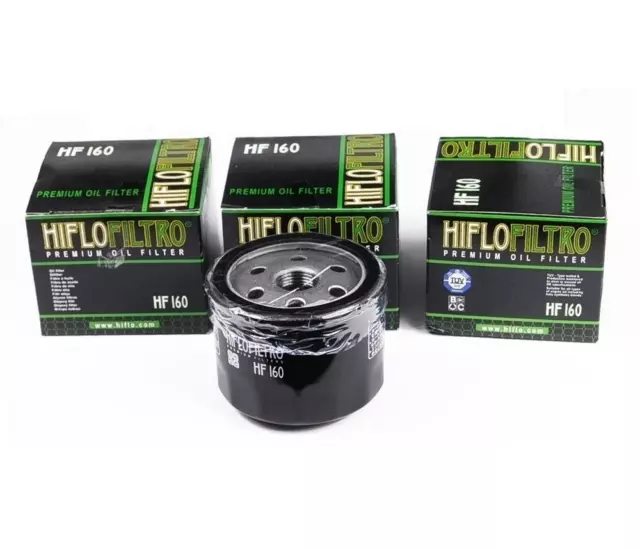 3x Hiflo Ölfilter Oil Filter HF160 für BMW S 1000 RR ABS