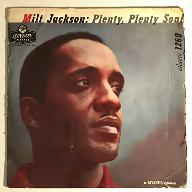 MILT JACKSON Plenty, Plenty, Soul  1950s UK London Jazz LP