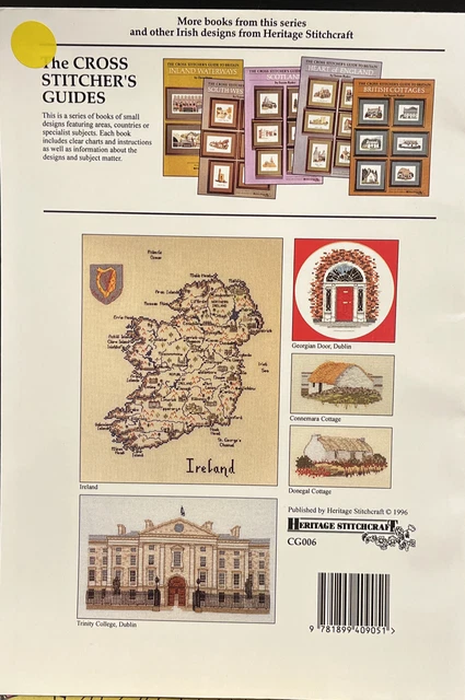 Cross Stitcher's Guide to Ireland by Susan Carolyn Ryder (Paperback, 1996) 2