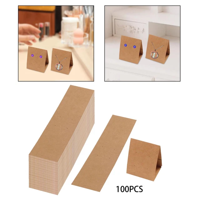 CARTE D'AFFICHAGE DE Bijoux En Papier Accessoires Étiquettes EUR 21,31 CARTE D'AFFICHAGE DE Bijoux En Papier Accessoires Étiquettes EUR 21,31