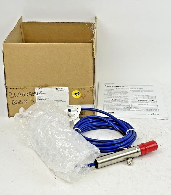 EMERSON - ROSEMOUNT - 396P-01-10-55-41-_ pH SENSOR - TUpH SILICORE CONNECTOR