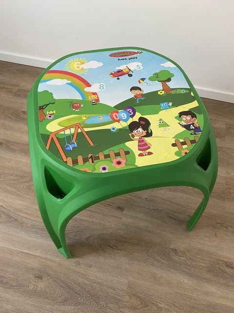 Artículo de segunda mano Jamara mesa infantil mesa de juego divertida con números 63 x 51 cm verde