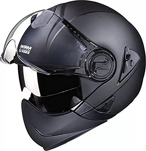 Studds Downtown Full Face Helmet Matt Black L Size @US