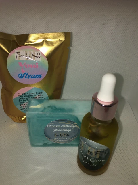 Aceite De Algodón Fresco Yoni, Jabón Yoni Brisa Marina Yoni Vapor.+